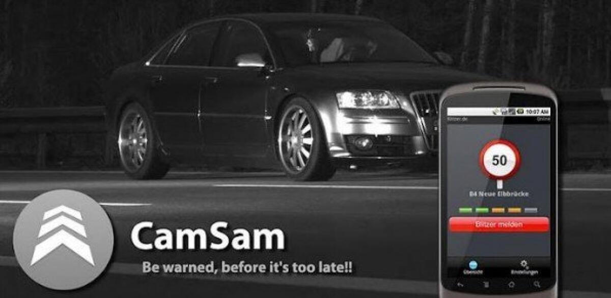 Migliori Programmi Android: CamSam 2.3.1, segnalazione di autovelox, tutor e altro su Android - 