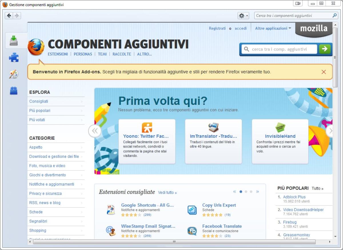 Ecco le migliori estensioni del 2013 per Firefox secondo Mozilla - 
