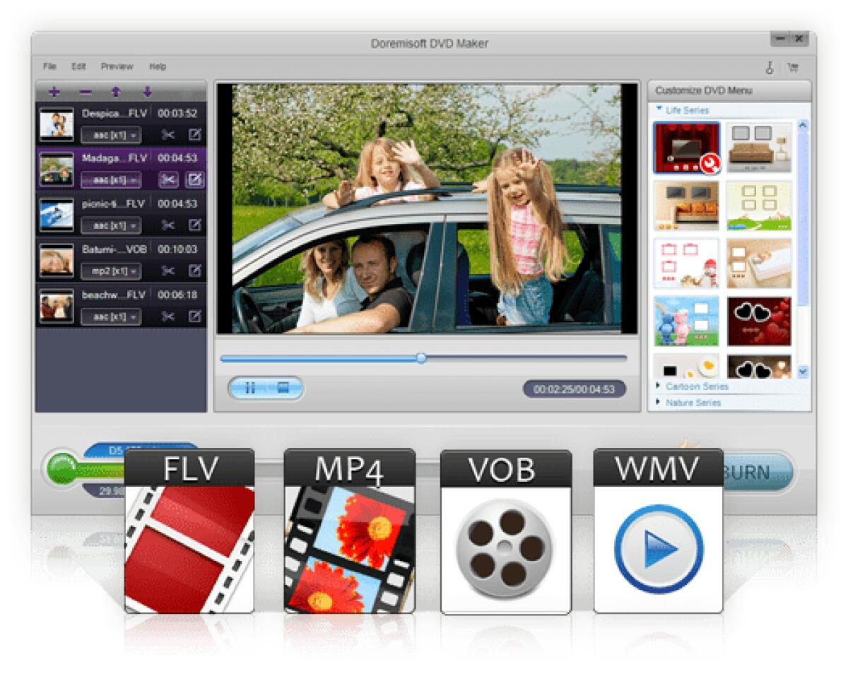 DVD Maker 1.3.3 Gratis: Converti video in tanti formati e crea DVD con Menù facilmente [Windows App] - 