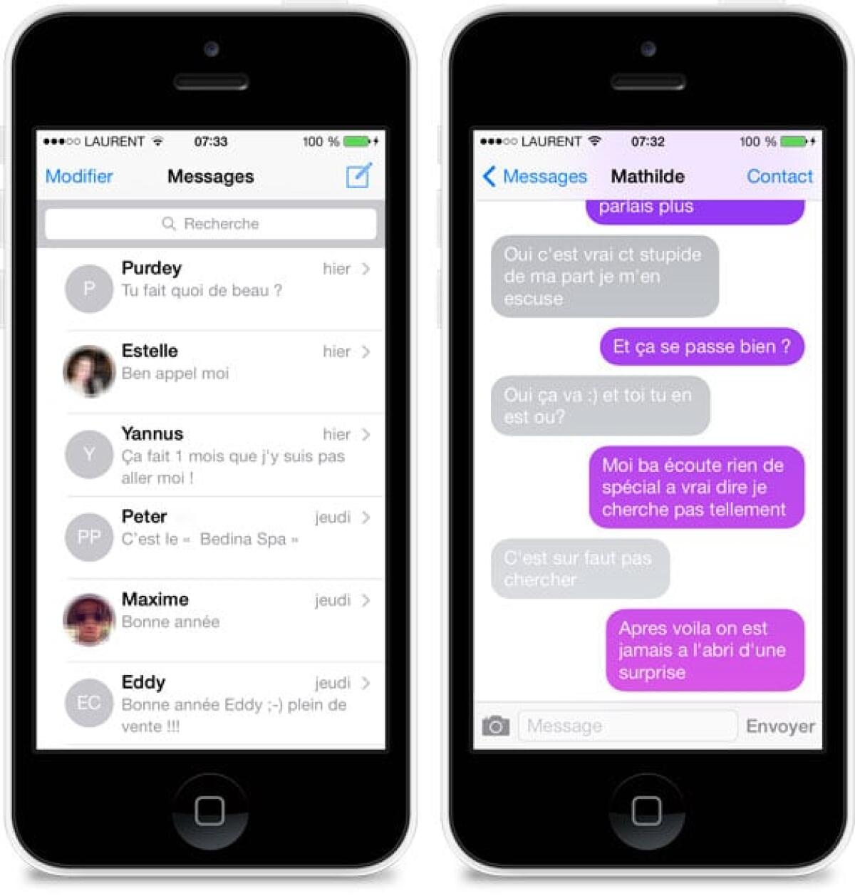 Migliori Tweak Cydia per iOS 7: Messages Customiser - 