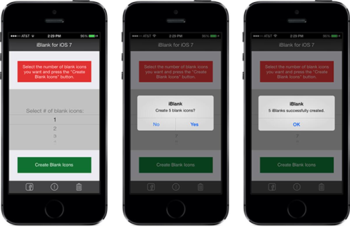 Migliori Tweak Cydia per iOS 7: iBlank, per personalizzare la Springboard con spazi vuoti - 
