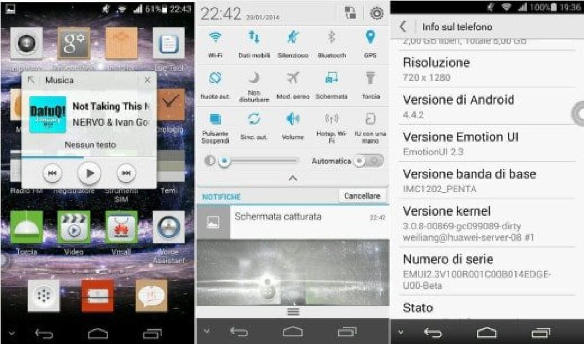Download e installazione aggiornamento Android 4.4.2 per Huawei Ascend P6 - 