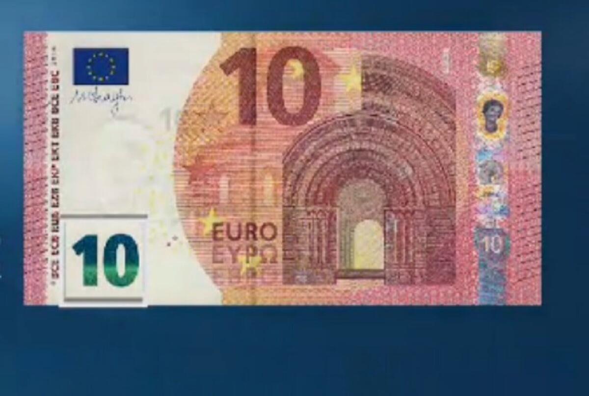 Ecco La nuova Banconota da 10 EURO: La presentazione a FRANCOFORTE! - 