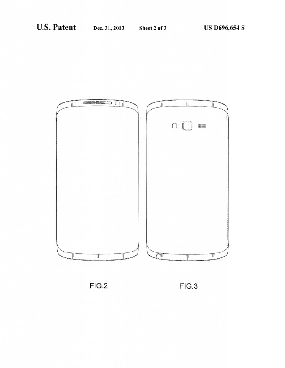 Sarà questo il design del prossimo Galaxy S5? Ecco il brevetto - 