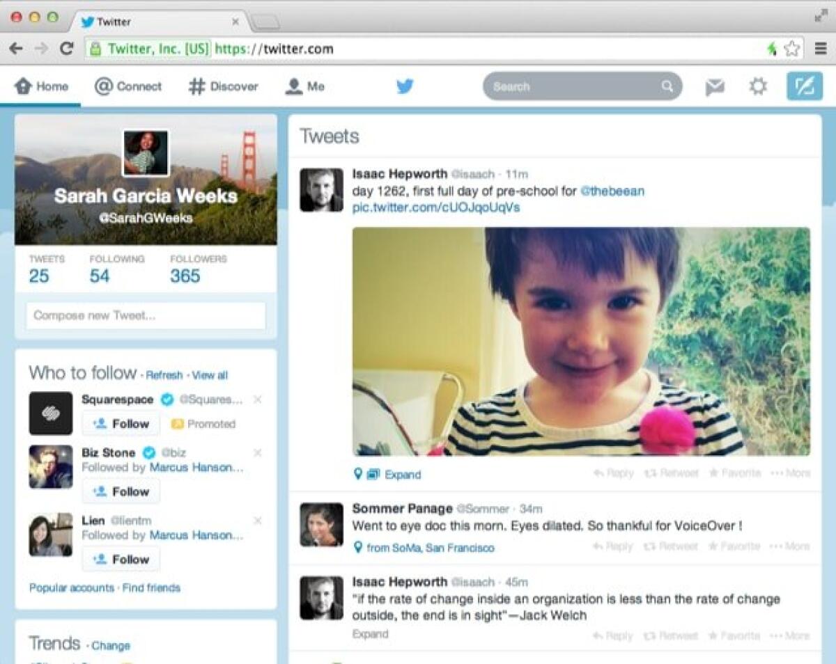 Ecco la nuova interfaccia web di Twitter ispirato ad iOS ed Android - 