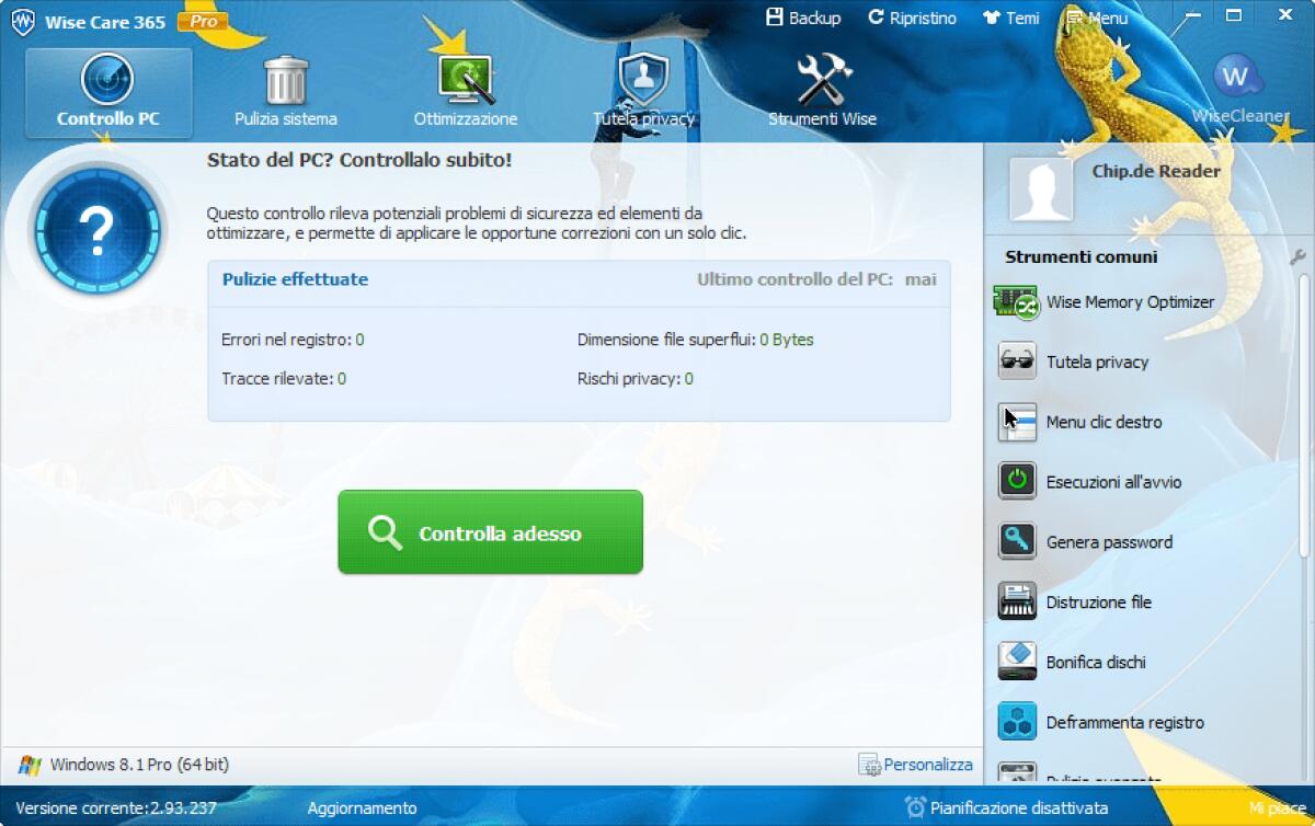 Wise Care 365 Pro gratis: Ecco come velocizzare Windows facilmente - 