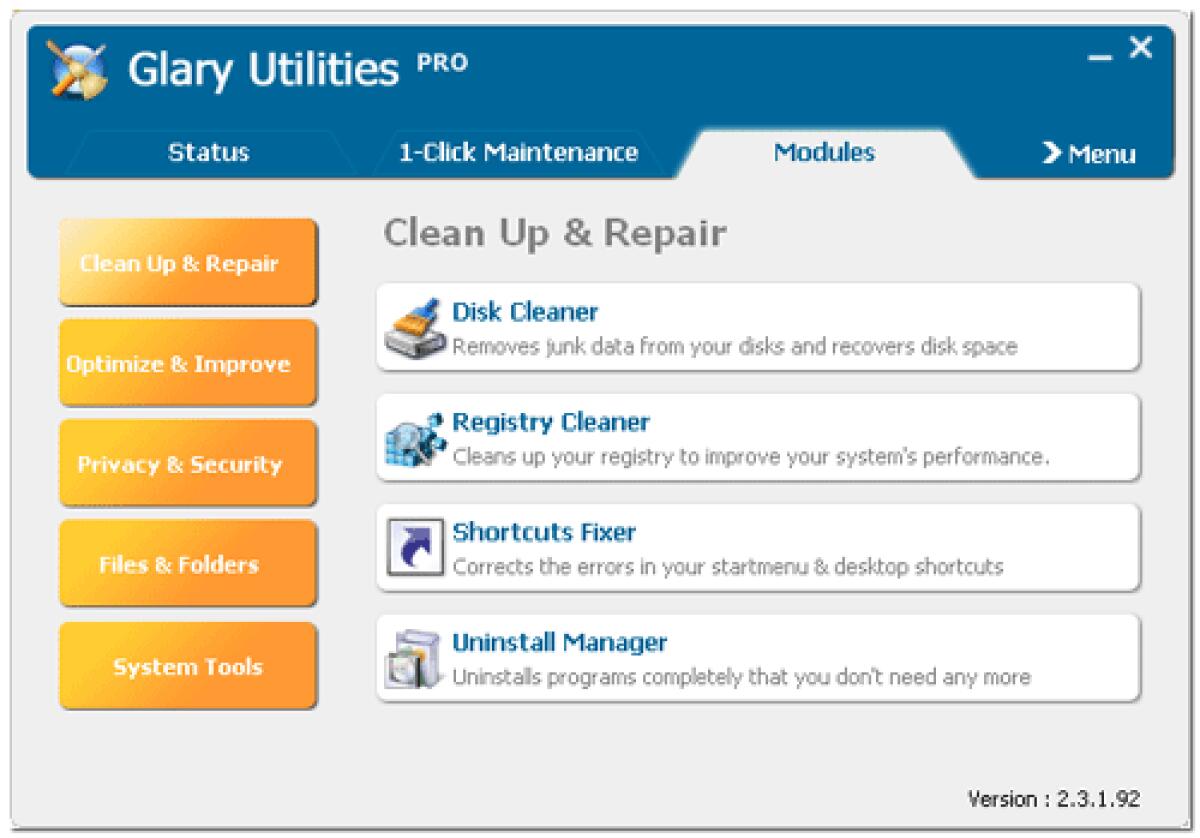 Glary Utilities Pro 4 Gratis: Velocizzare Windows facilmente [Windows App] - 