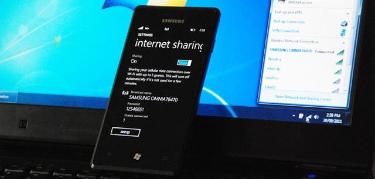 Come usare il Thethering e Hotspot WiFi gratis su Windows Phone 8 e su Nokia Lumia - 