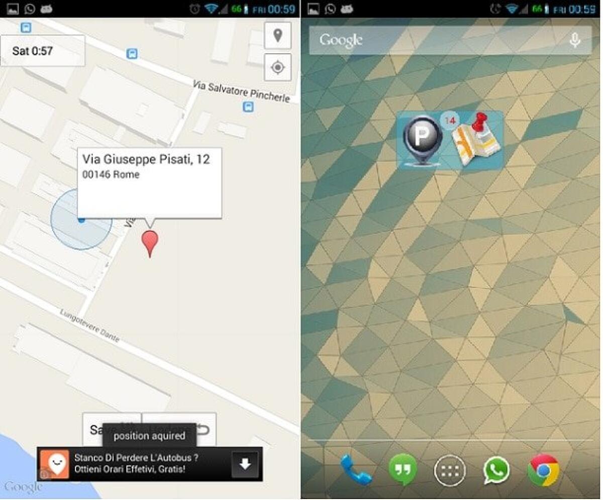 Come ritrovare la macchina parcheggiata usando lo smartphone Android - 