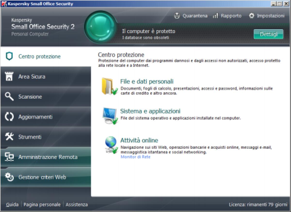 Kaspersky Small Office Security 9.1 gratis: La migliore suite di protezione totale Aziendale - 