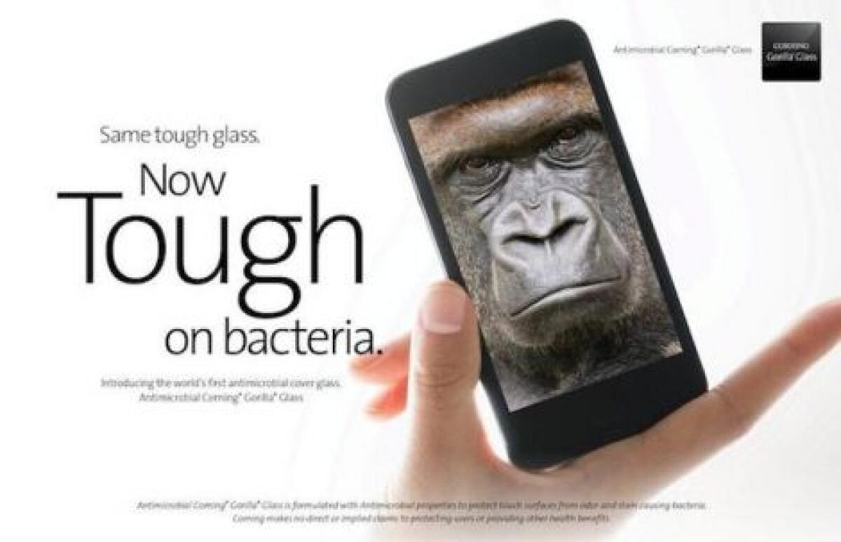 [Ricerca & Sviluppo] Corning presenta: Antimicrobial Corning Gorilla Glass, il display che uccide i batteri! - 