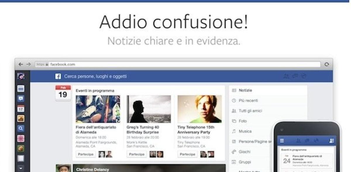Come abilitare e attivare facilmente la nuova grafica di Facebook - 