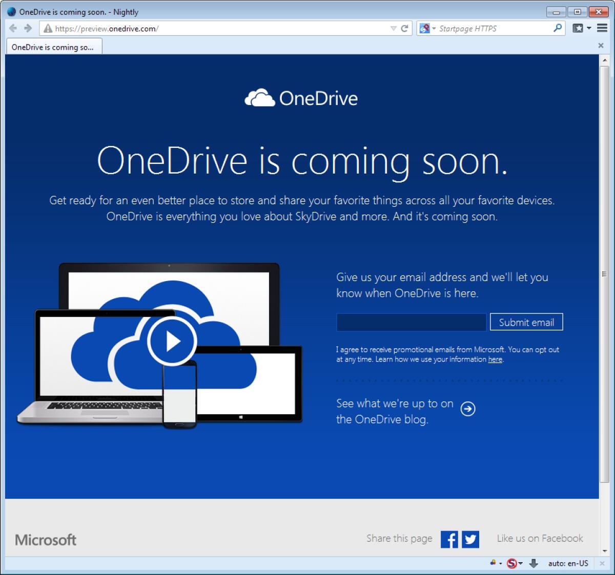 Microsoft SkyDrive cambia nome e diventa OneDrive - 