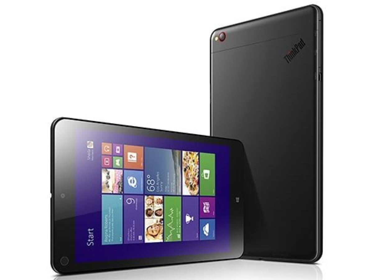 LENOVO THINKPAD 8: nuovo tablet con Windows 8.1 e display da 8 pollici [CES 2014] - 