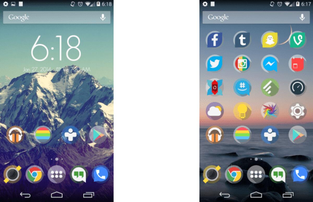 Migliori Temi e Icon Pack per Android: ClearPack Icon Pack (Nova Apex Go Theme) - 