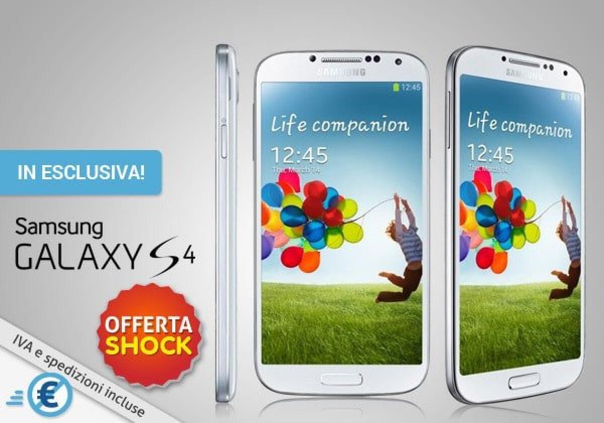 [Offerte Imperdibili] Samsung Galaxy S4 Bianco a 425€!  - 