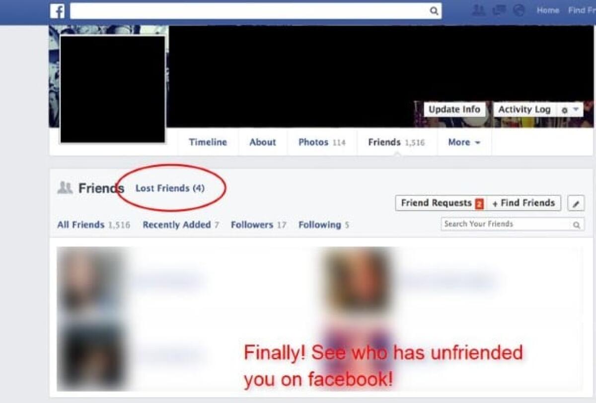 Nuovo metodo per scoprire chi ti cancella dagli amici di Facebook | Gennaio 2014 - 