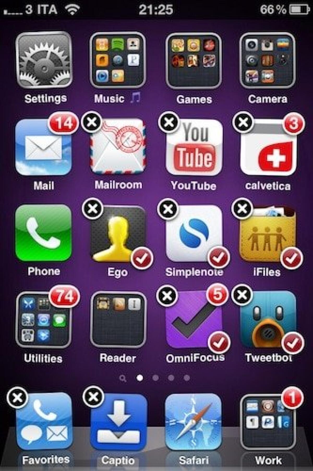 Migliori Tweak Cydia per iOS 7: MultiIconMover, per spostare più icone contemporaneamente - 