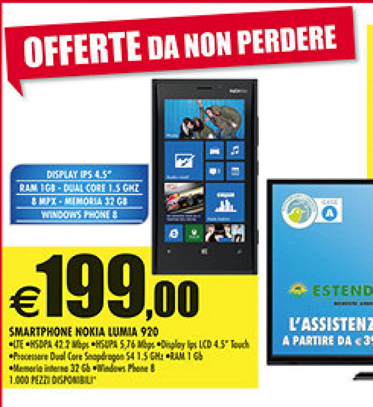 [Offerte Imperdibili] Nokia Lumia 920 a 199€! - 