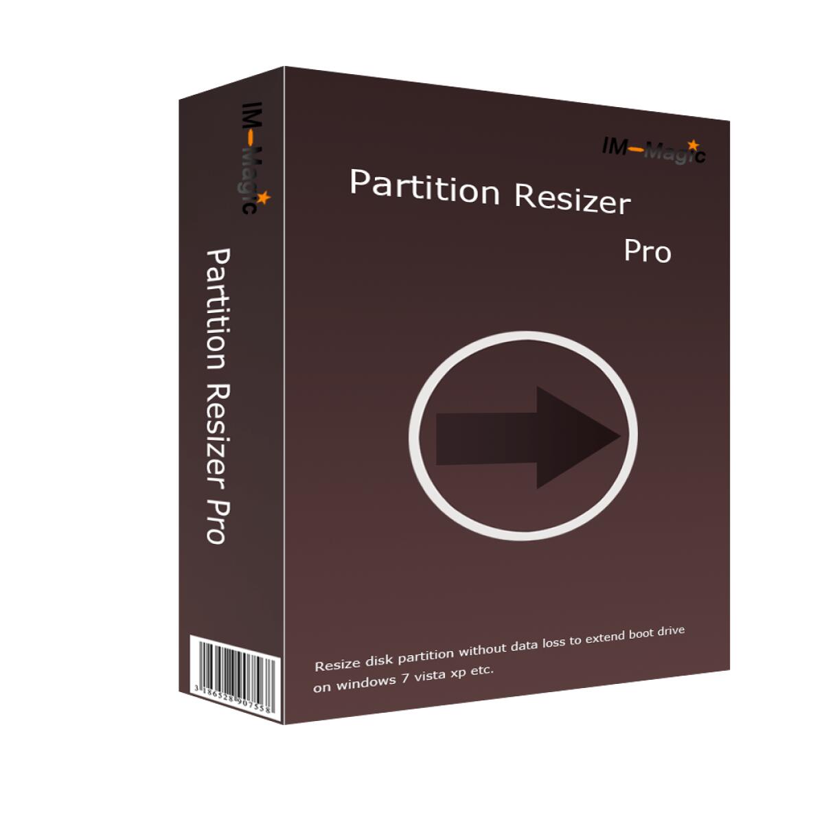 IM-Magic Partition Resizer Professional 1.1.0 Gratis: Ridimensionare Partizioni senza formattare [Windows App] - 