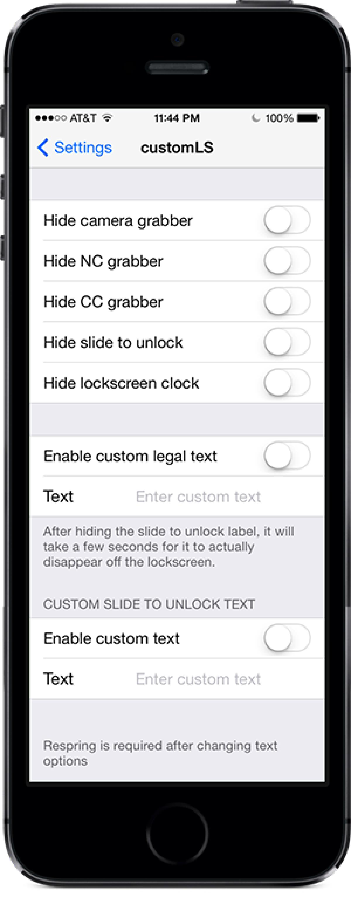 Migliori Tweak Cydia per iOS 7: CustomLS, per personalizzare la Lockcreen di iOS 7 - 