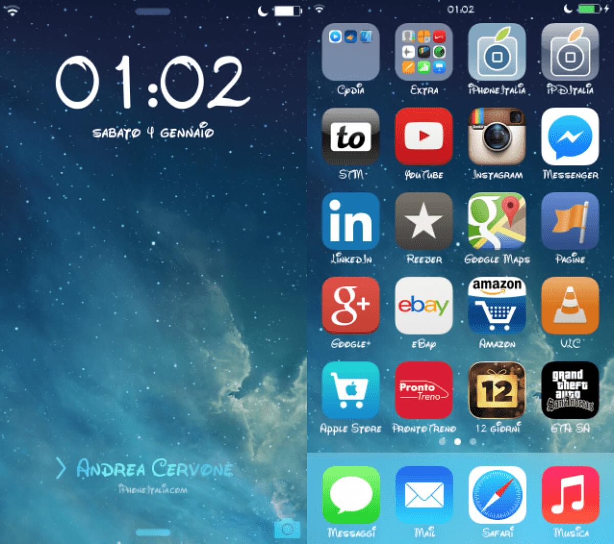 Migliori Tweak Cydia per iOS 7: BytaFont 2 - 