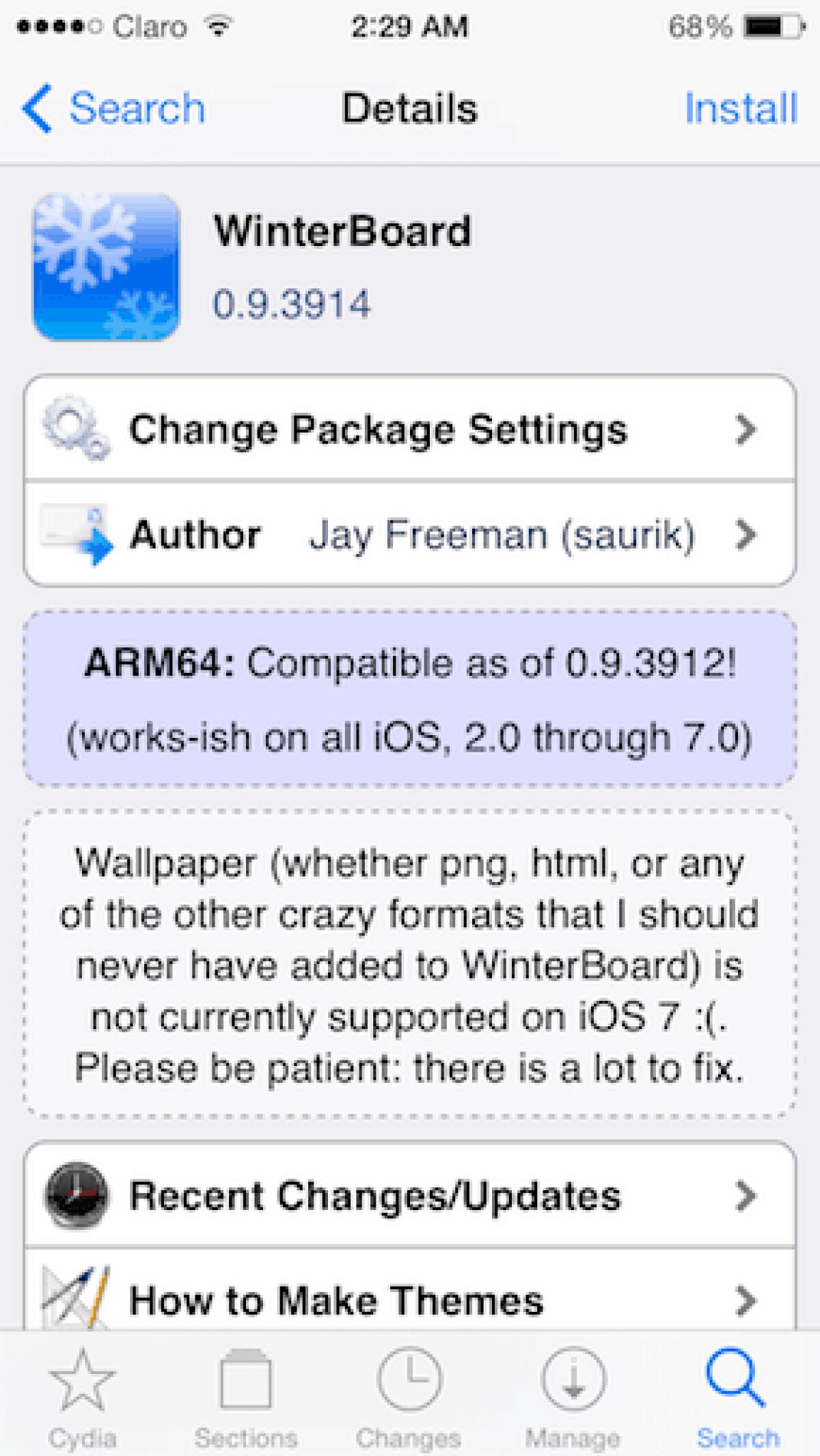Cambiare, personalizzare, sostituire e scaricare temi per iPhone, iPod e iPad con Winterboard - 