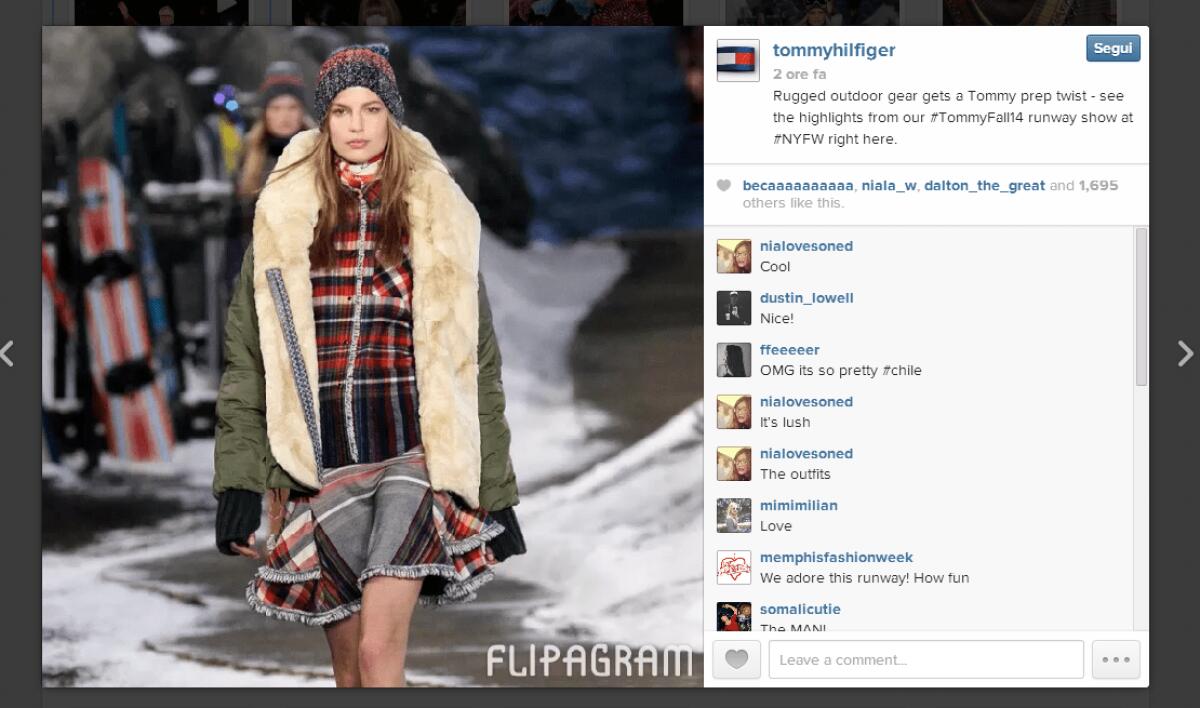 #TommyHilfiger non si può permettere la versione Premium di Flipagram? - 