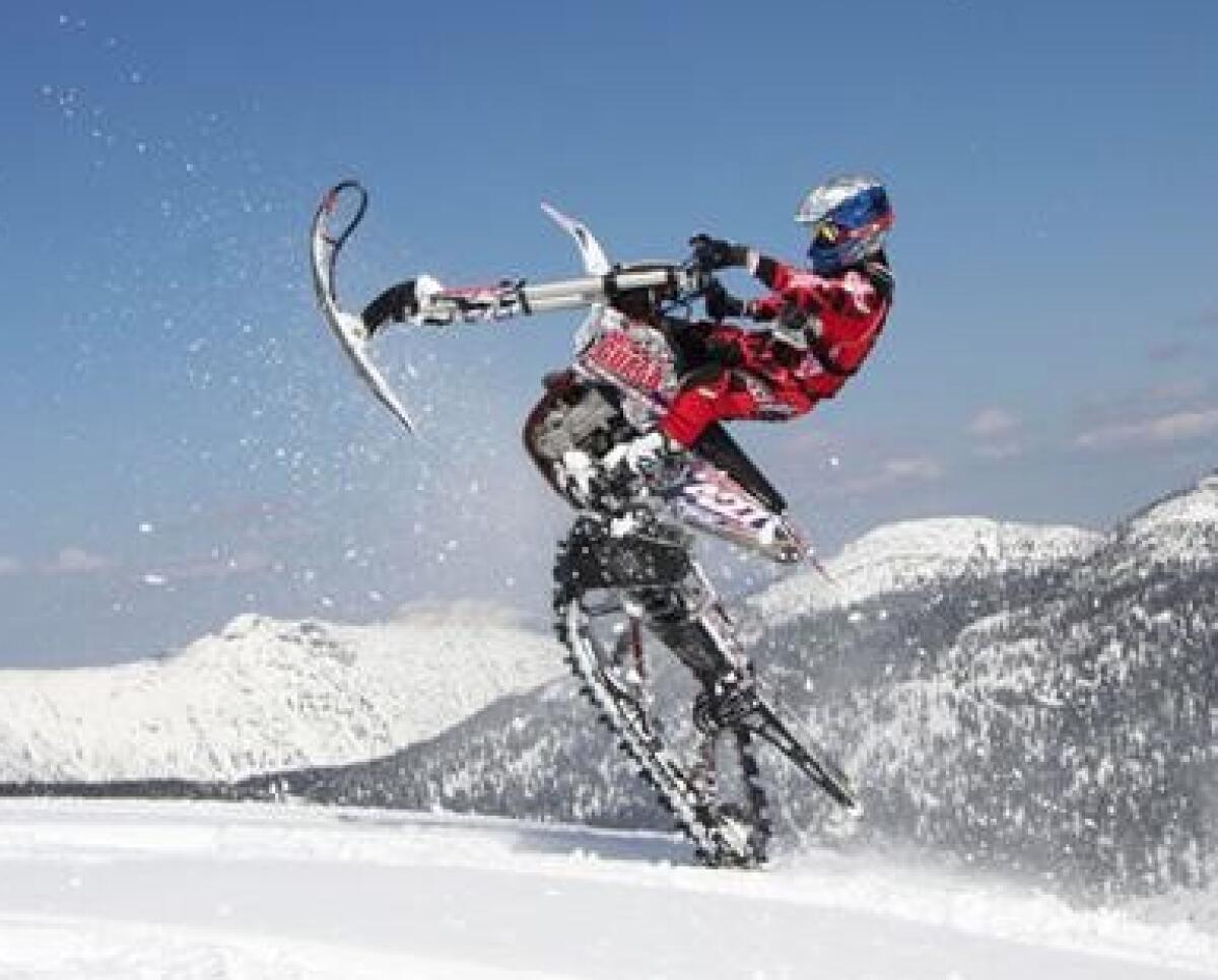 [Ricerca & Sviluppo] Mountain Horse: Trasforma la tua moto da Cross in un mezzo da Neve! - 
