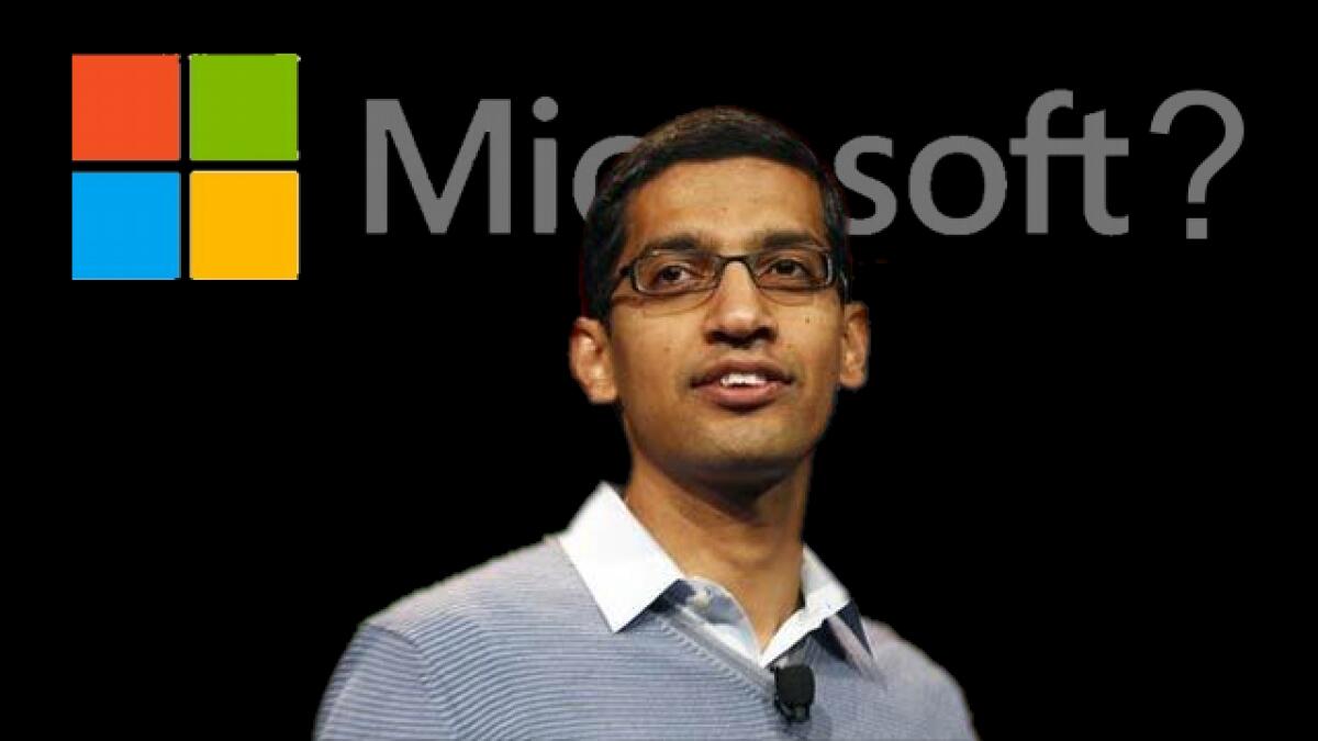 Sundar Pichai pronto a diventare il nuovo CEO Microsoft - 