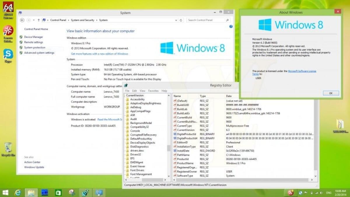 Ed ecco che arriva in rete anche la build 17025 di Windows 8.1 Update 1 - 