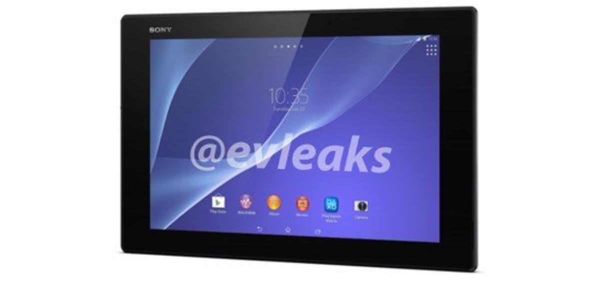Xperia Tablet Z2: prima foto ufficiale e caratteristiche tecniche - 