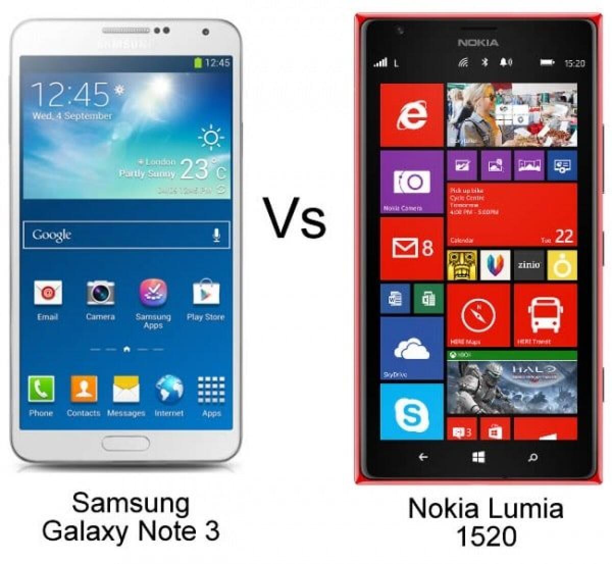 Video confronto tra Nokia Lumia 1520 e Samsung Galaxy Note 3 da YourLifeUpdated - 