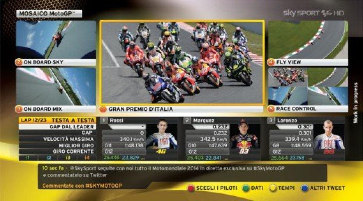 Ecco le gare di MotoGP 2014 che saranno trasmesse gratis e in chiaro da Sky - 