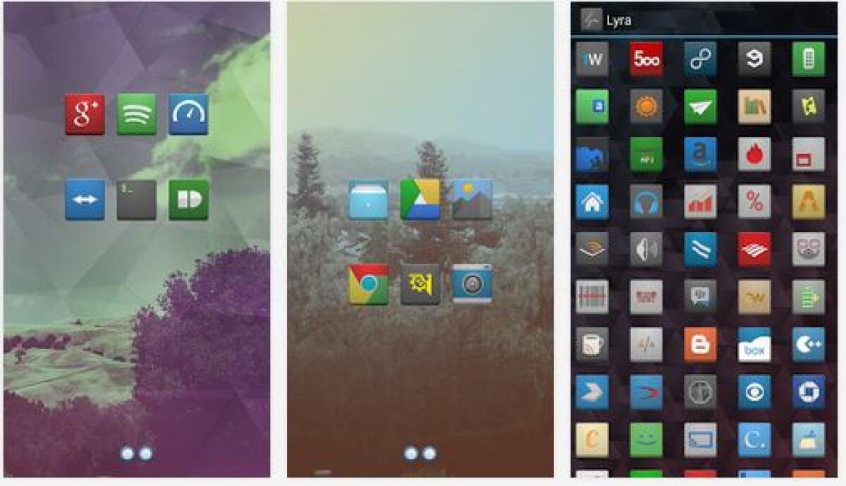 Migliori Temi e Icon Pack per Android: Lyra Icon Pack (Nova Apex Go Theme) - 