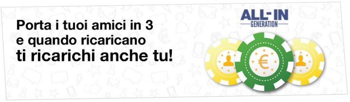 [Migliori Tariffe Smartphone] 3 Italia lancia ALL-IN Generation: 30 Euro di ricarica gratis per chi invita amici a passare in 3 - 