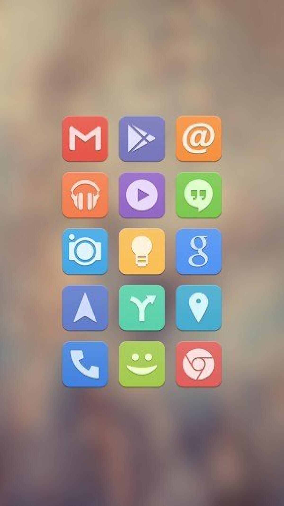 Migliori Temi e Icon Pack per Android: Trim Icon Pack  (Nova Apex Go Theme) - 