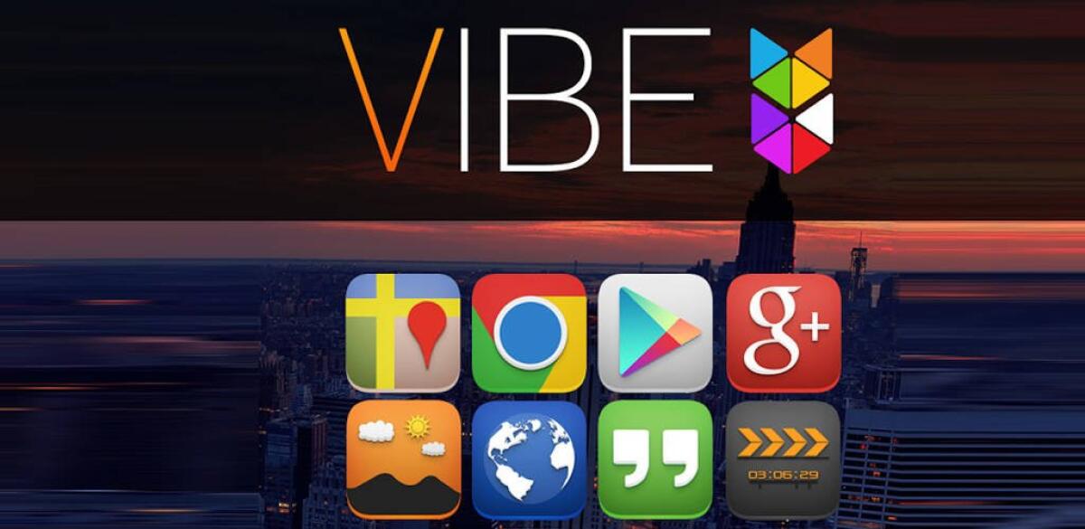 Migliori Temi e Icon Pack per Android: Vibe Icon Pack (Nova Apex Go Theme) - 