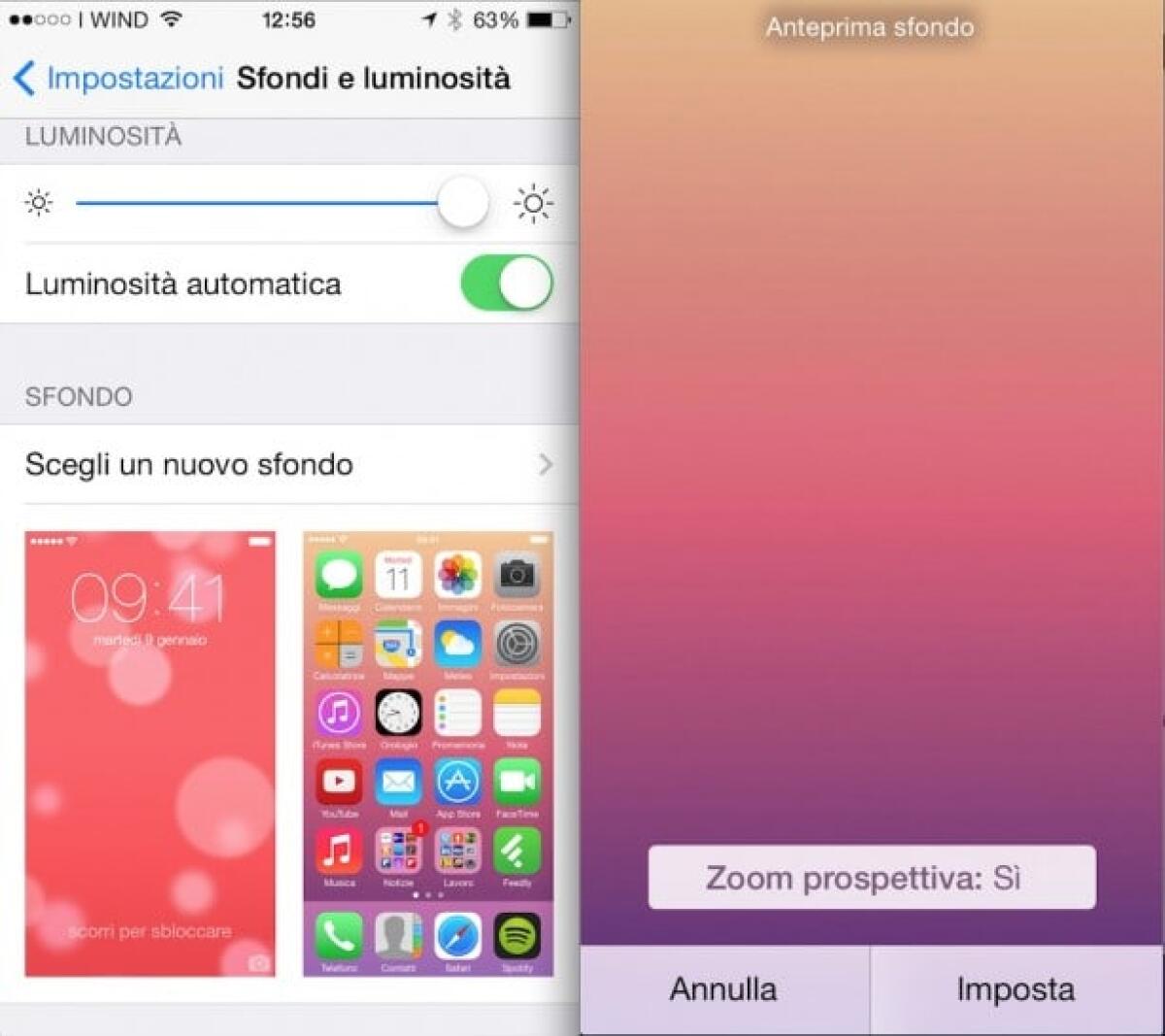 Come disattivare gli sfondi animati su iPhone, iPod e iPad - 