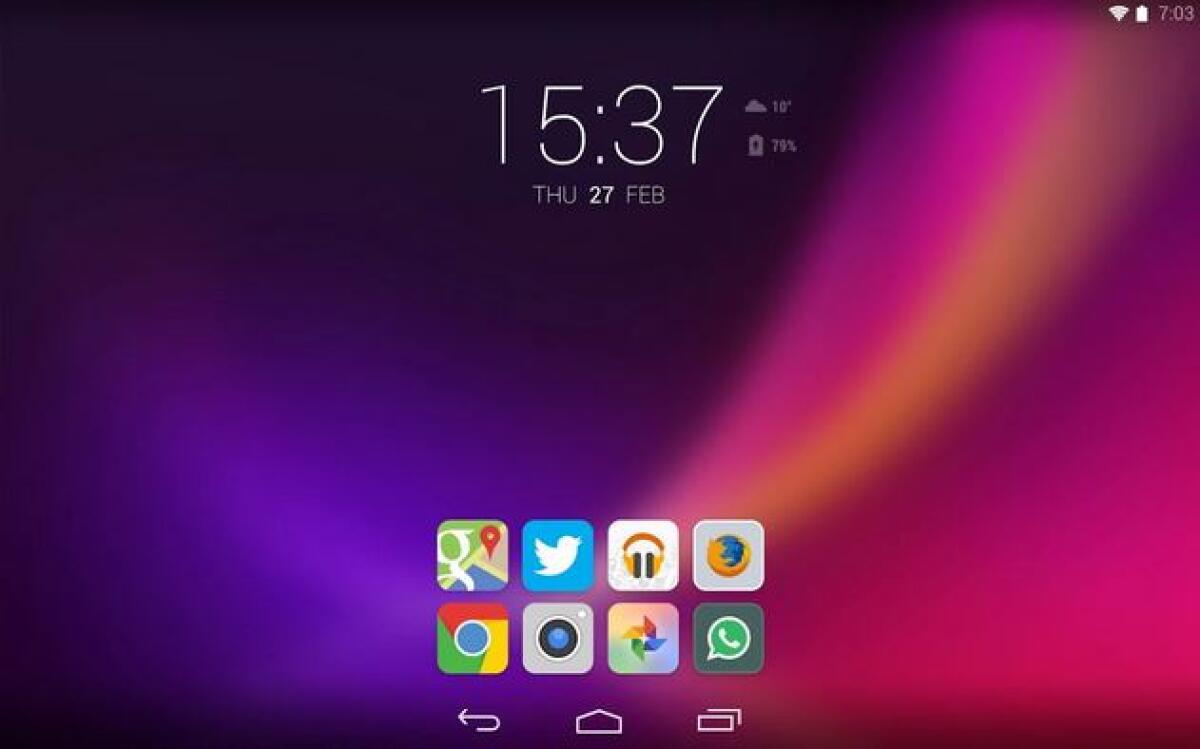 Migliori Temi e Icon Pack per Android: Morena Icon Pack (Nova Apex Go Theme) - 