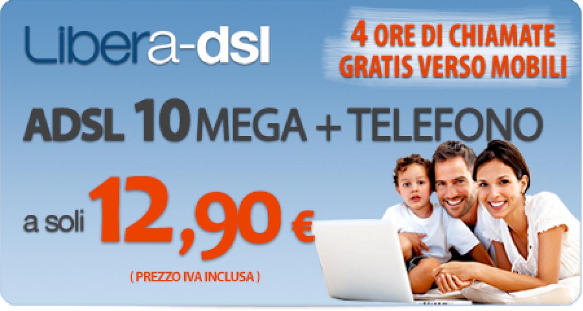 [Offerte ADSL] Liberadsl di Beactive ultime ore a 12,9€/mese per 6 mesi! - 
