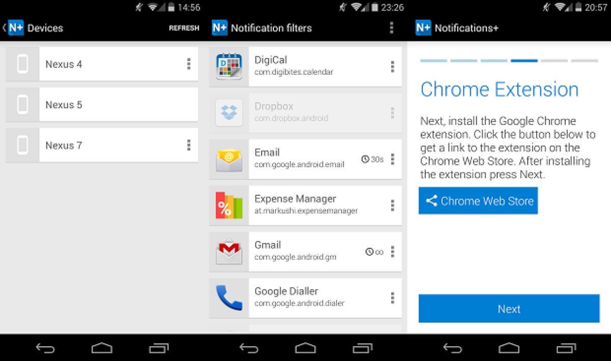 Ricevere e visualizzare le notifiche di Android direttamente su PC e Mac con Notifications+ - 