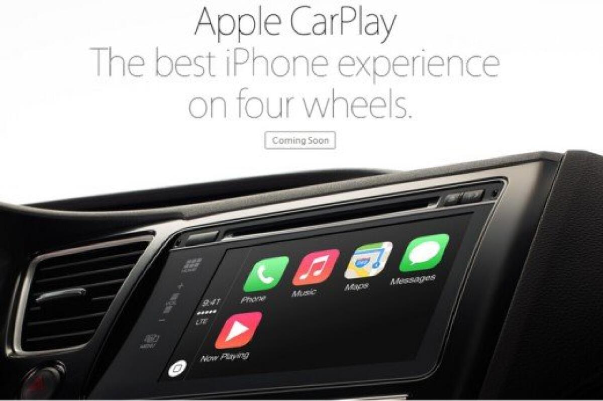 Apple annuncia “Carplay” la nuova funzione per l’utilizzo di iOS in auto - 
