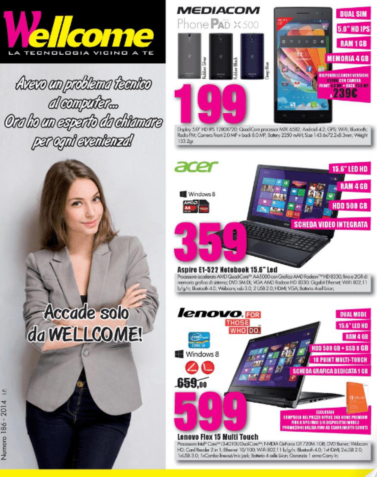 [Volantino] Sfoglia il Volantino di Wellcome valido fino al 7 Aprile 2014! - 