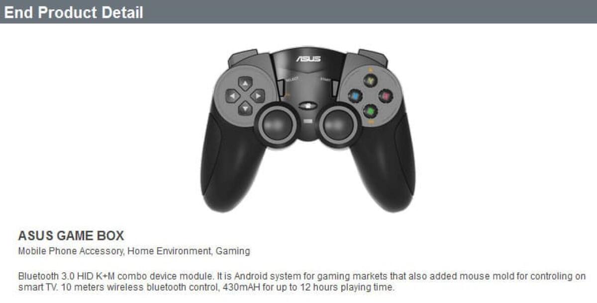 ASUS Game Box: ecco il controller senza fili che fa anche da console Android - 