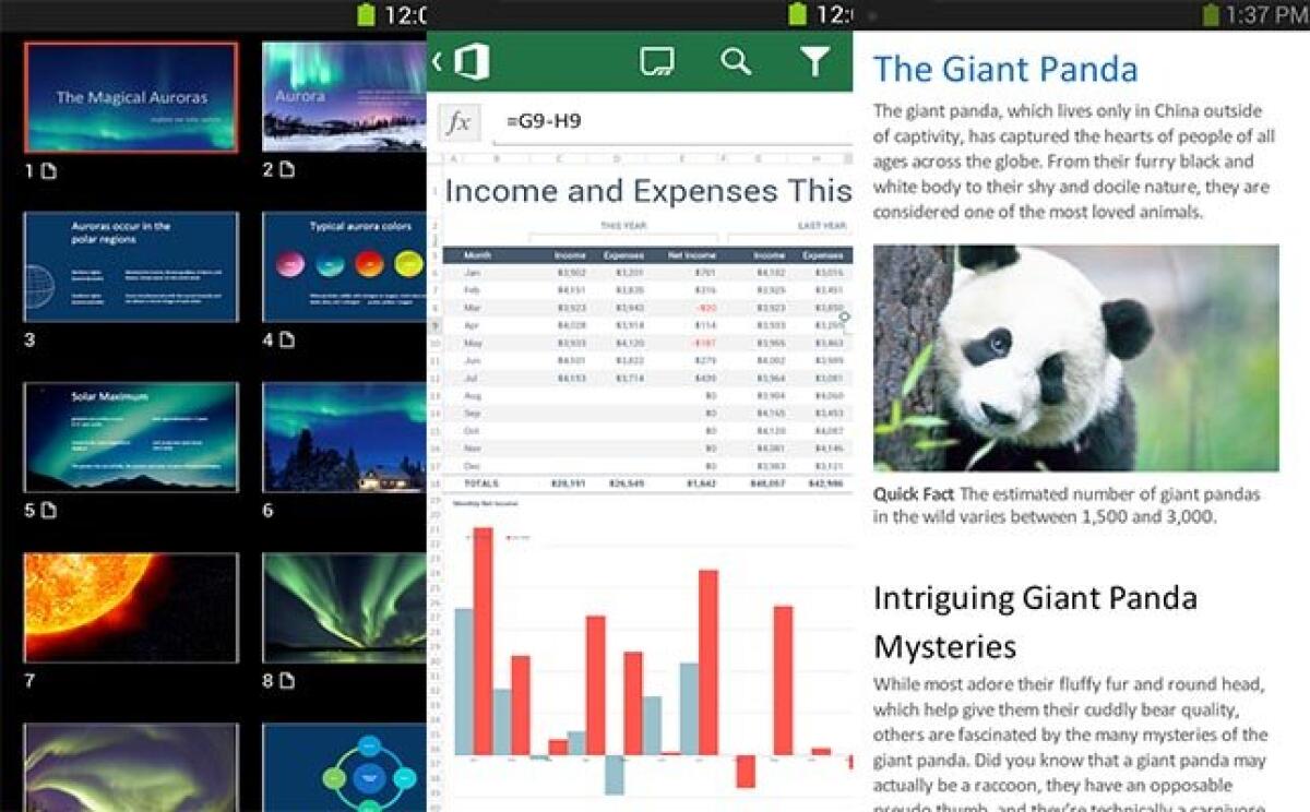Microsoft Office Mobile Gratis su Android: Modificare e Creare File Office su Smartphone e Tablet Android - 