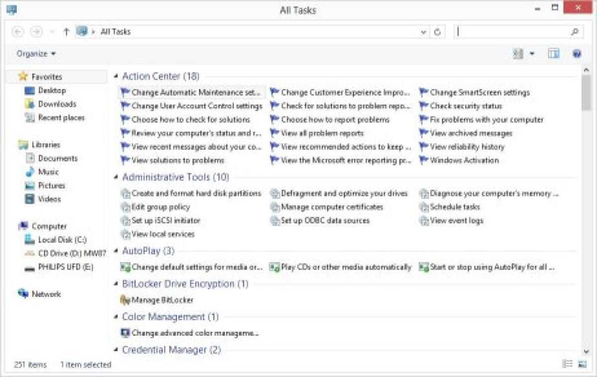 MyGodMode: Come Attivare la modalità DIO su Windows 7 e Windows 8 per sfruttare tante funzioni Nascoste - 