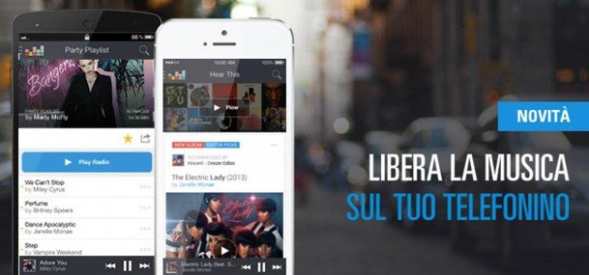 Deezer diventa gratuito anche su smartphone e tablet, come Spotify - 