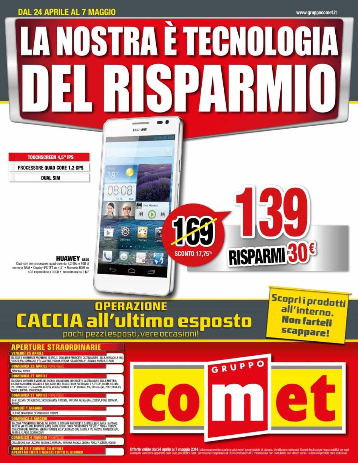 Tante offerte nell'ultimo volantino Comet tutte da sfogliare online - 