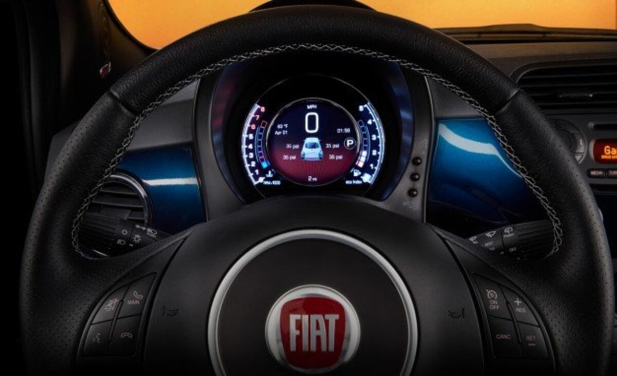 Fiat 500 2015: un Display da 7" al posto del cruscotto! - 